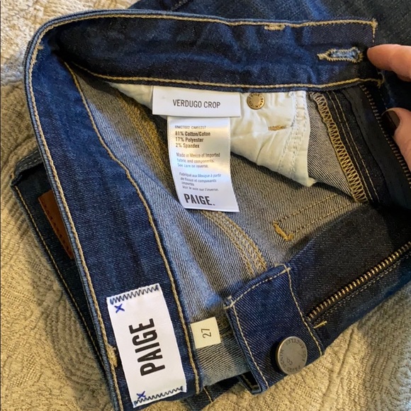NWOT Paige Zach Distressed Denim DNM184 Sz 27 - Picture 4 of 6